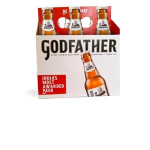 Godfather Premium Strong Beer 6 X 330ml